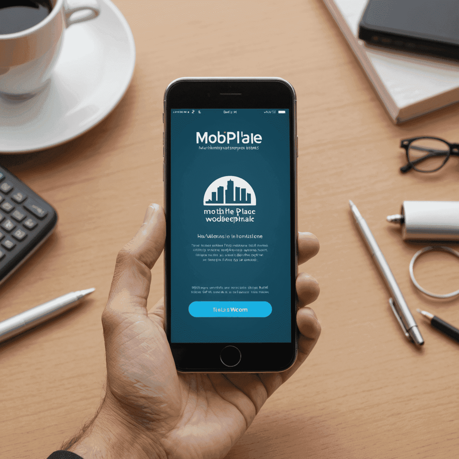 شعار mobiplaee_com - حلول واجهة الهاتف في الإمارات العربية المتحدة